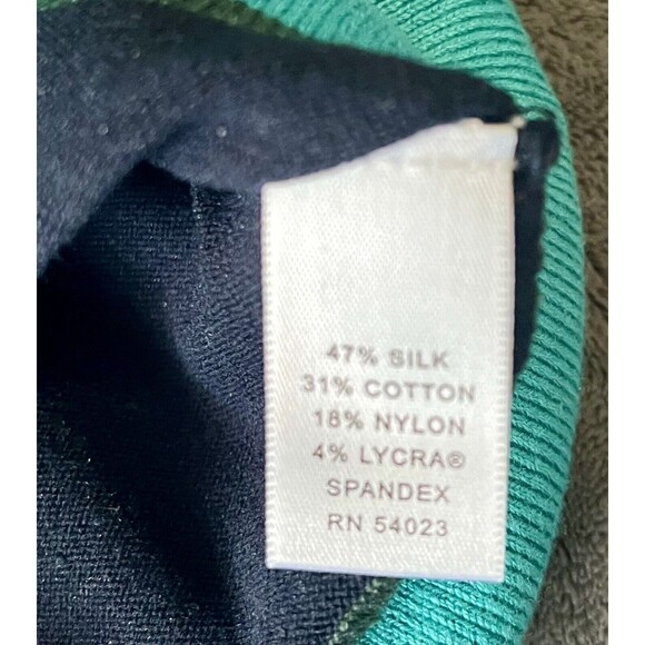 Banana Republic Issa London Short Sleeve Womens Sweater Blue Size M Lightly Worn - Picture 4 of 6